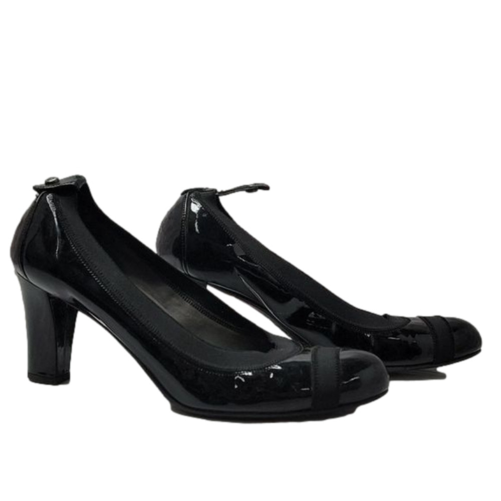 Stuart Weitzman Women's Black Patent Leather Heels Size 7